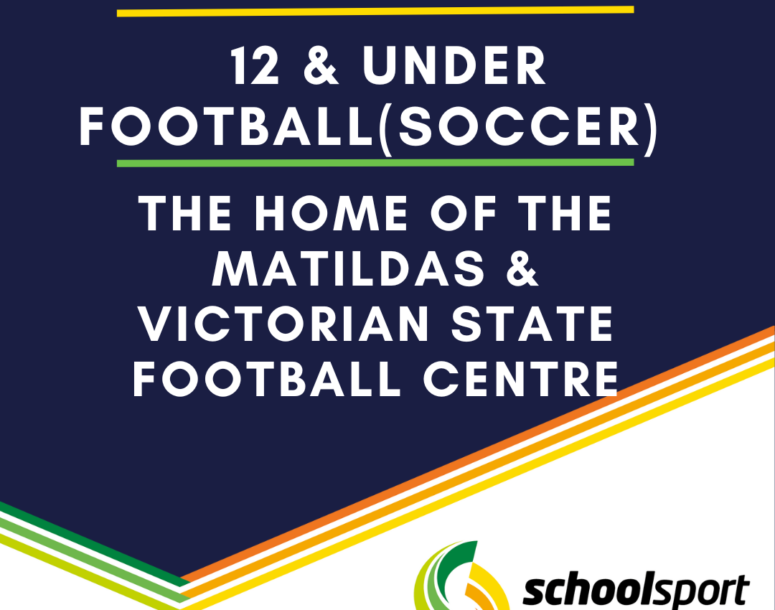 Football (Soccer) 12 years and under change of venue.