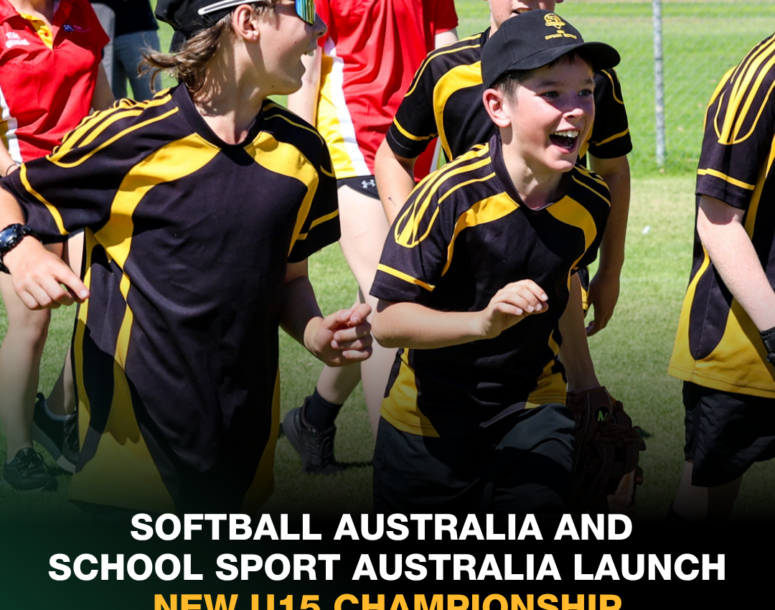 New U15 Softball Championship strengthens school sport pathway to Australian Softball